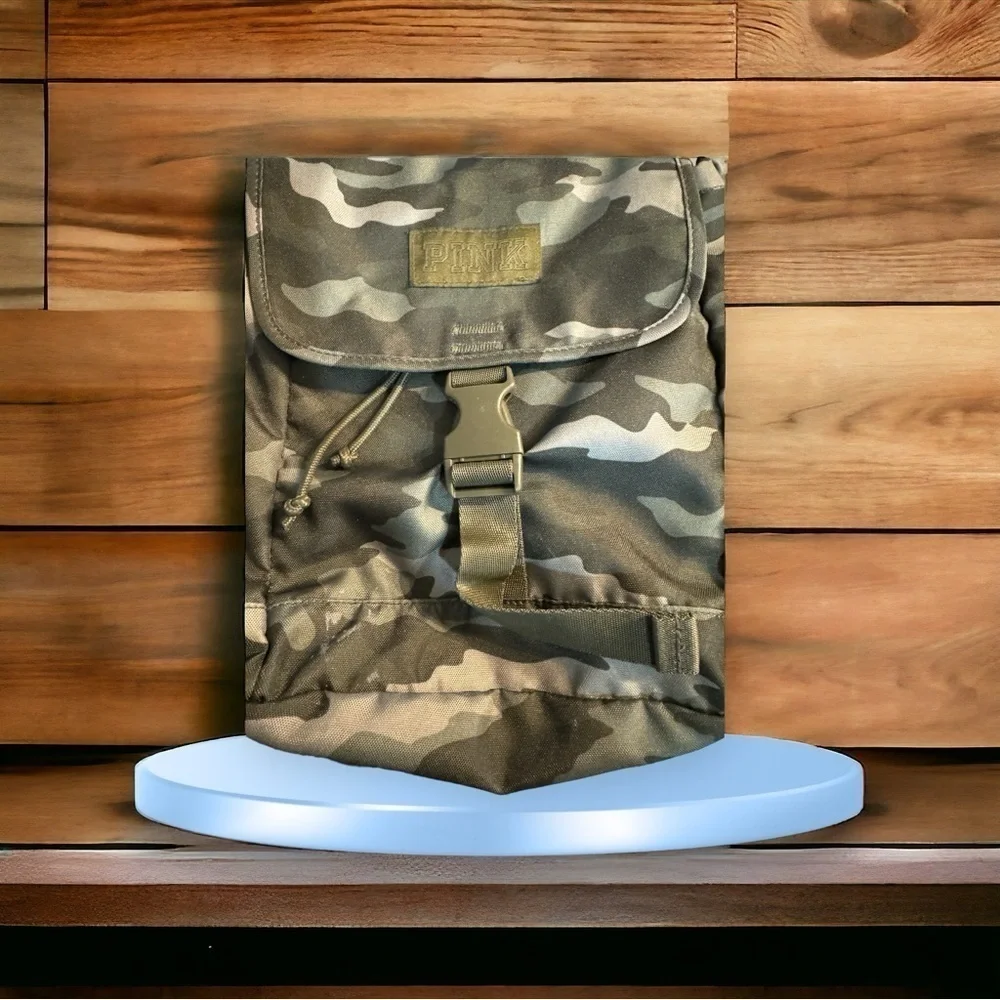 PINK  Ripstop mini Camo‎ backpack